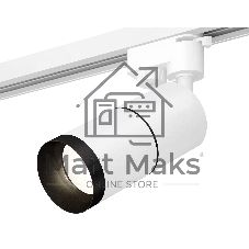 Светильник Ambrella light XT6301011 SWH/PBK белый песок/черный полированный MR16 GU5.3 (A2520, C6301, A2061, C6301, N6131)