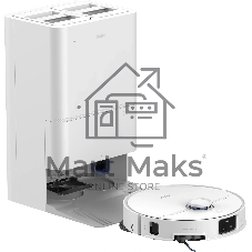 Робот-пылесос Haier HSR Pro R6, белый/серый, 5200 мAч Li-Ion, уборка влажная/сухая, пылесборник мешок для пыли, контейнер для воды 4л