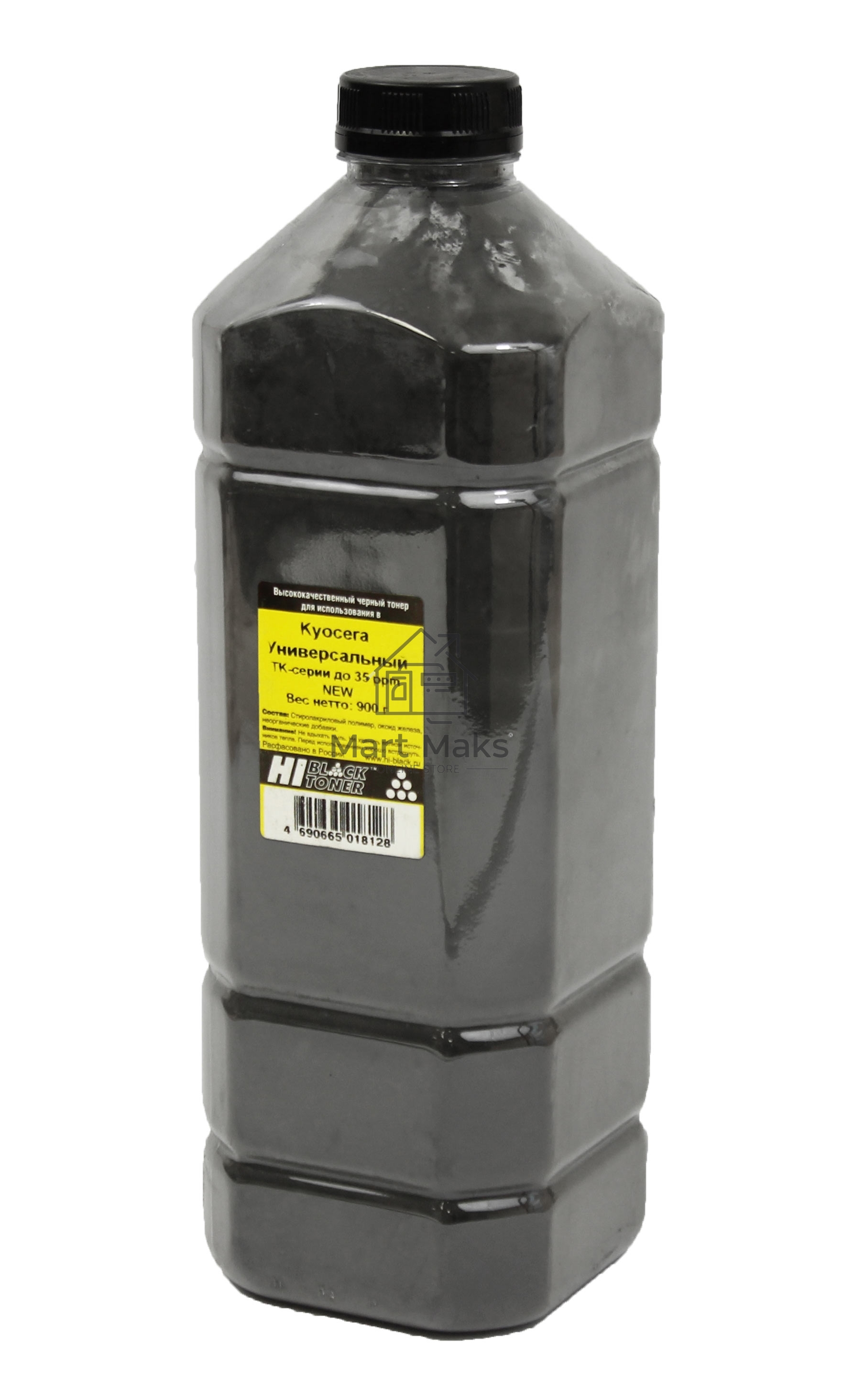 Тонер Hi-Black для Kyocera Универсальный ТК-серии до 35 ppm (Hi-Black) new, 900 г, канистра