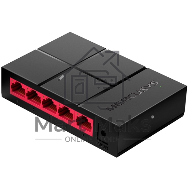 Коммутатор Mercusys MS105G 5G неуправляемый