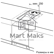 Индукционная варочная панель Bosch PIB375FB1E/Домино, 30 см, индукция, скошенный край