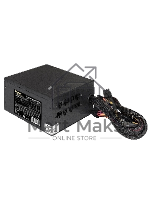 Блок питания ExeGate Gaming Standard 800PGS RTL (EX285974RUS), 800Вт, 140мм, модульный, черный