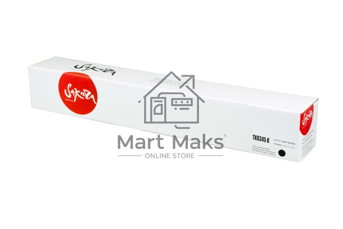 Картридж Sakura TK8345K для Kyocera TASKalfa 2552ci, черный, 20 000  к.