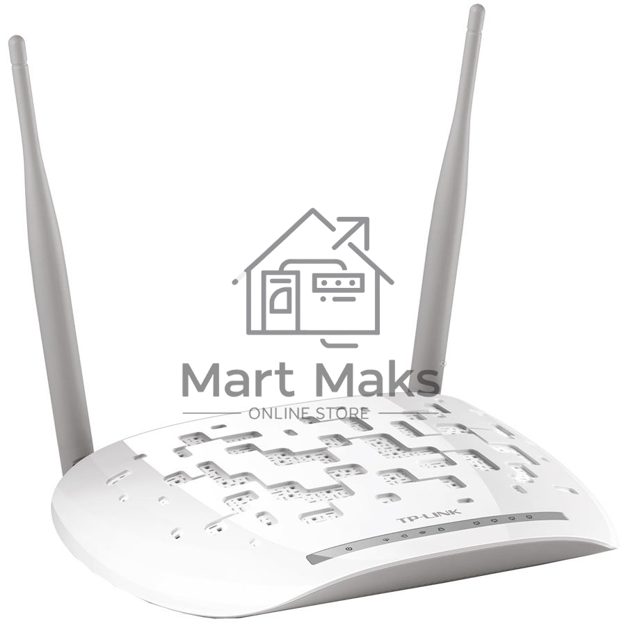 Сетевое оборудование TP-Link SOHO TD-W8961N(RU) 300 Мбит/с, 2T2R, ADSL2/ADSL+, Annex A, 4 порта 100 Мбит/с