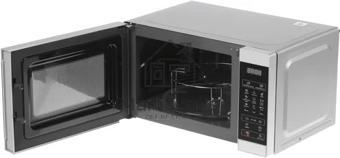 Микроволновая печь Sharp R6800RSL серебристый, 20 л, 800 Вт, переключатели - сенсор