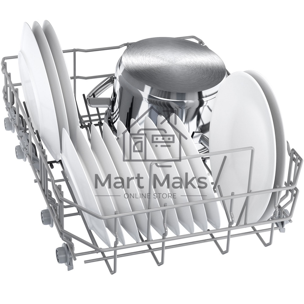 Посудомоечная машина Bosch SPS2HMI54Q, серебристая, 45 см, 10 компл., 43 дБ, класс A+