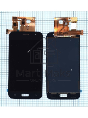 Дисплей для Samsung Galaxy J1 (2016) SM-J120F (TFT) черный