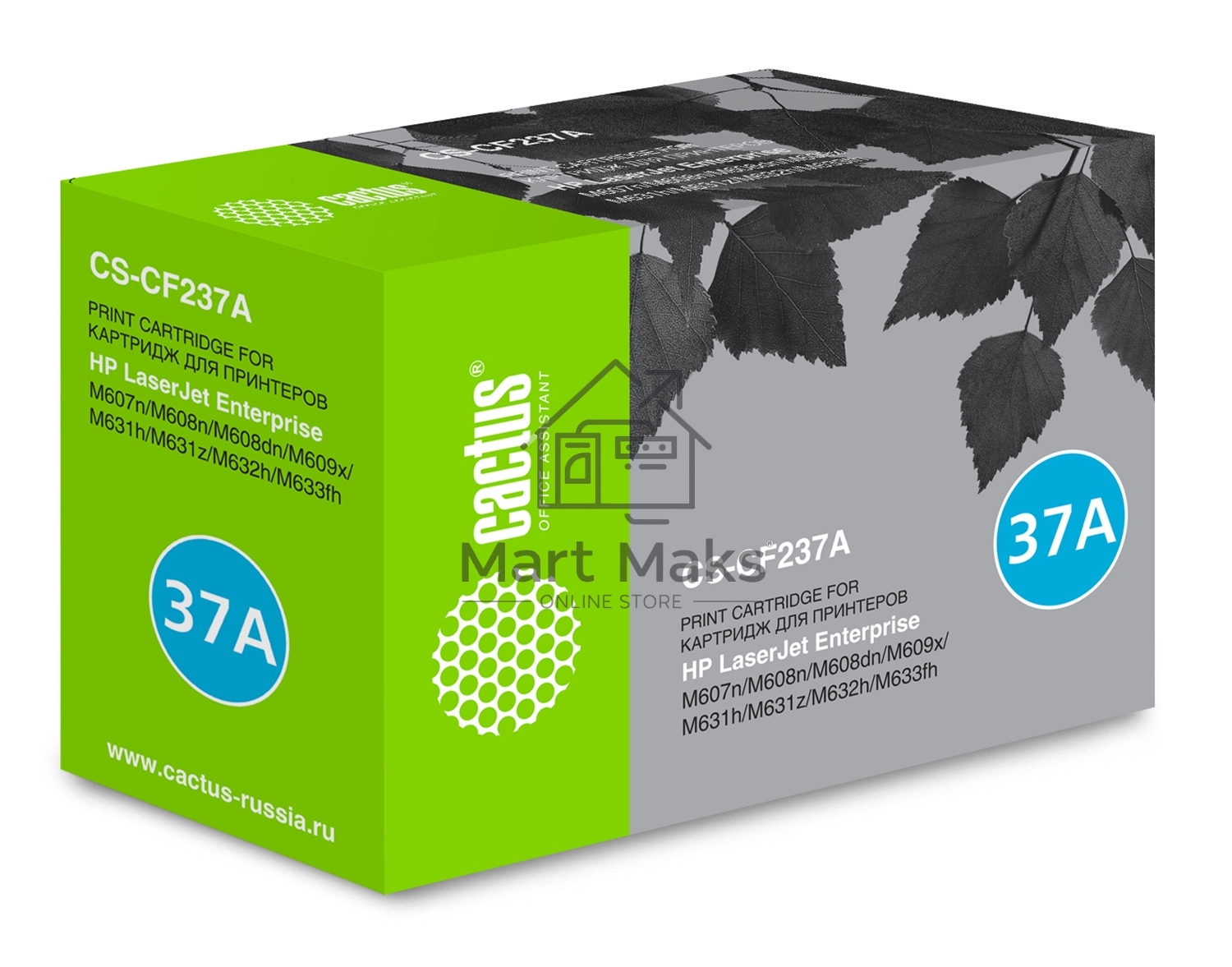Картридж лазерный Cactus CS-CF237A черный (11000стр.) для HP LJ M608d/M609/M631/M632