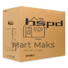 Компьютерный корпус HSPD M510, Mesh Mid Tower, белый, TG, 0.5 SPCC, 4x120мм ARGb ATX, mATX, mITX 180/280/160мм 1x2.5