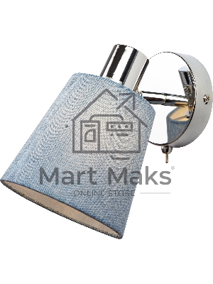 Поворотный светильник HIPER H113-1 1E1440Вт CHROME/BLUE