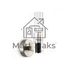 Светильник настенный Ambrella LH55507 SN/BK/CL сатин никель/черный/прозрачный E14 max 40W 120*100*250