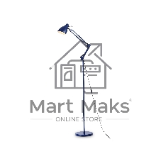 Светильник Ambrella light TR97647 BL синий E27 max 40W D120*1750