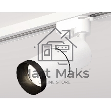 Светильник Ambrella light XT6301011 SWH/PBK белый песок/черный полированный MR16 GU5.3 (A2520, C6301, A2061, C6301, N6131)
