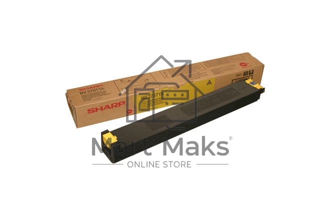 Картридж лазерный Sharp MX-2300N/MX-2700N/MX-3500N/MX-4500N (MX-27GTYA) желтый 15K