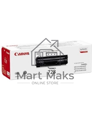 Картридж лазерный Canon 728 черный (2100 стр.) для Canon MF4410/4430/4450/4550/4570/4580