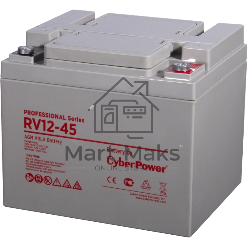 Батарея PS CyberPower RV 12-45 / 12V 45 Ah