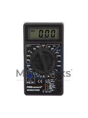 Портативный мультиметр M830B (DT830B) PROconnect