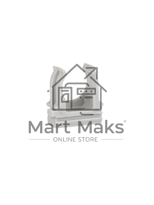 Держатель для труб (клипса) d16мм сер. (уп.100шт) Plast EKF derj-z-16n