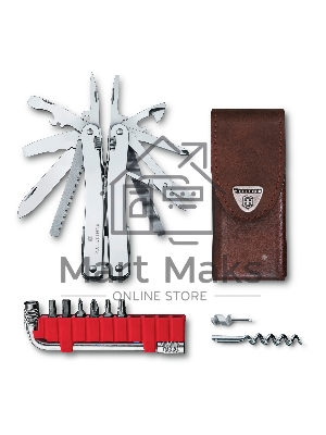 Мультитул Victorinox SwissTool Spirit X (3.0235.L) 105мм 35функц. серебристый подар.коробка