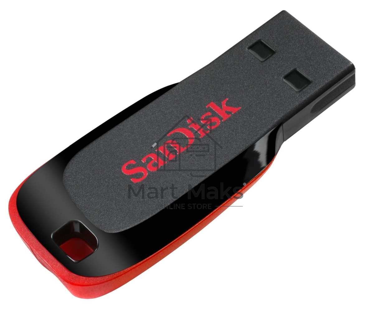 Флешка USB R/W R/W Sandisk 32Gb Cruzer Blade SDCZ50-032G-B35 USB2.0 черный/красный
