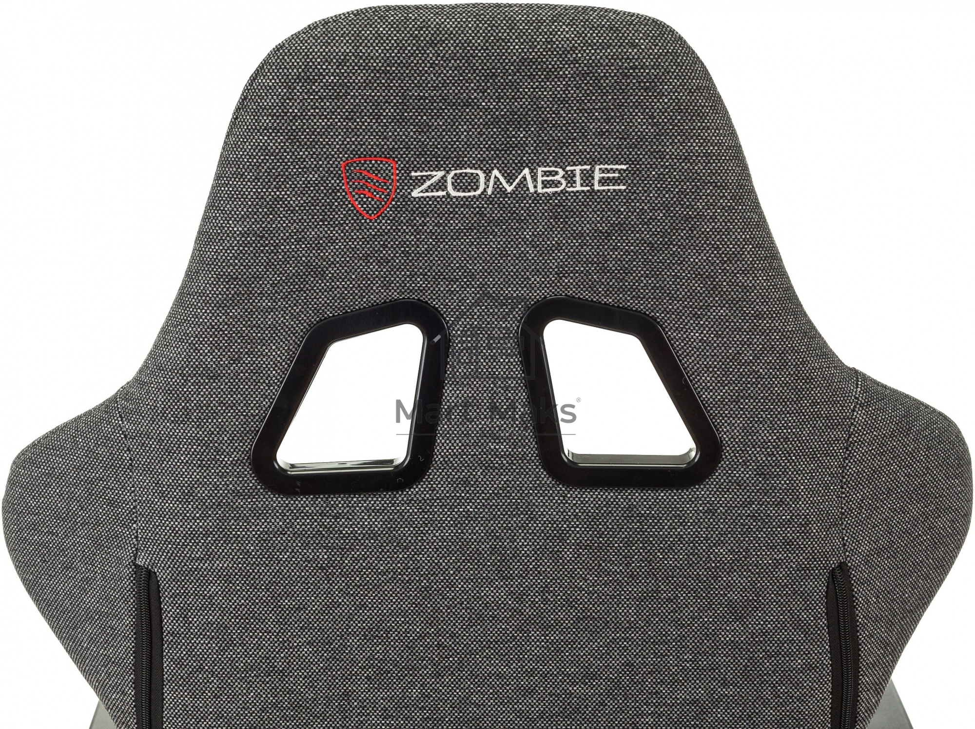 Кресло игровое Zombie Neo 3C1 серый, крестов. пластик