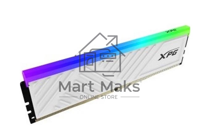 Оперативная память XPG Spectrix D35G RGB, 32GB (1x32GB), DDR4, 3600MHz, CL18, DIMM, с радиаторами, белый, RGB