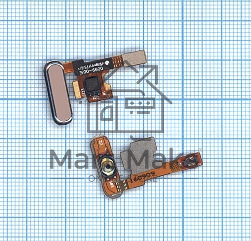 Шлейф со сканером отпечатка пальца для Xiaomi Mi 5 золотой