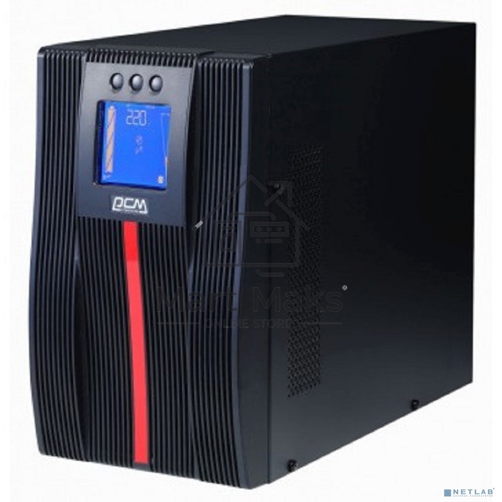 Источник бесперебойного питания Powercom Macan MAC-1500 1500Вт 1500ВА черный