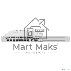 Коммутатор MikroTik CRS309-1G-8S+IN 8 SFP+, dual-core 800MHz CPU, 512MB RAM, POE, RS232 serial port
