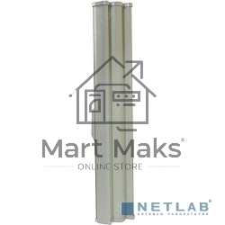 Антенна секторная MIMO 2x2, 19 дБ, 5,15-5,85 ГГц, 120°x4°, 2* RP-SMA
