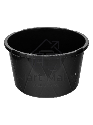 Таз строительный Matrix круглый универсальный, 120л, ударопрочный, с ребрами жесткости