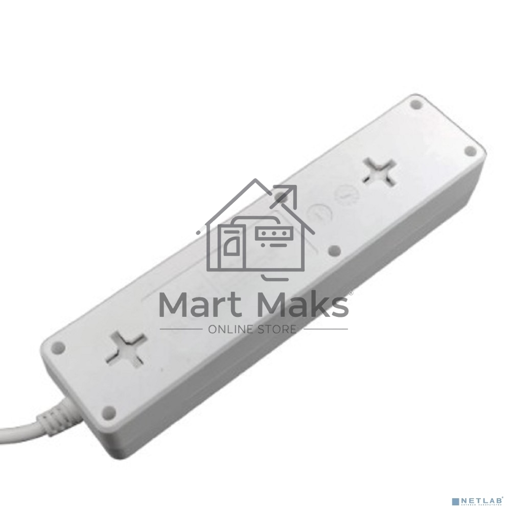 Сетевой фильтр 5bites GARDA SP3W-510 3S / 3x0.75мм2 / 1м / белый