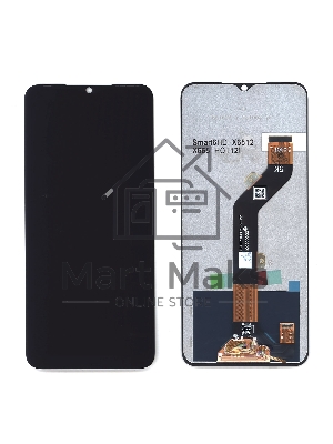 Дисплей для Infinix Hot 12i (X665B) в сборе с тачскрином черный