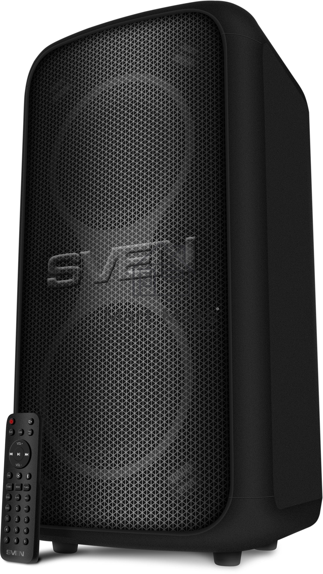 Колонка портативная Sven АС PS-1000 черный 160W 1.0 BT/3.5Jack 8000mAh (SV-022686)