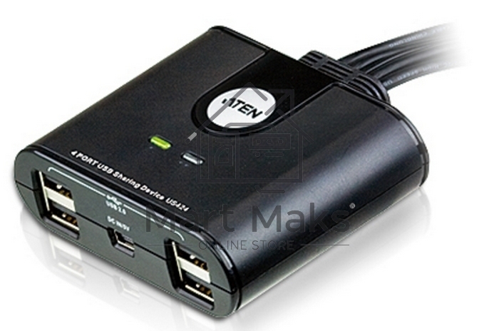 Переключатель электронный ATEN 4 PORT USB Sharing Device.