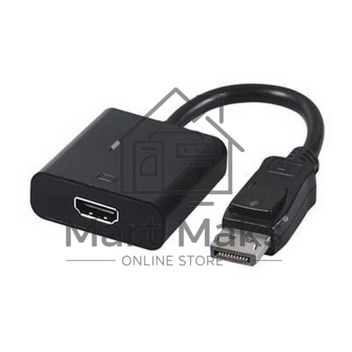 Переходник DisplayPort - HDMI Cablexpert A-DPM-HDMIF-002, 20M/19F, пакет