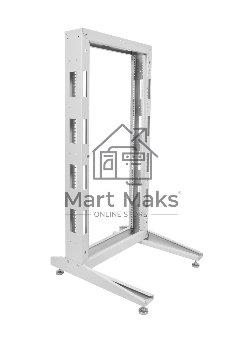 Стойка телекоммуникационная универсальная ЦМО 42U однорамная (СТК-42) (1 коробка)