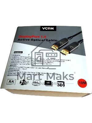 Активный оптический кабель VCOM D3751-10M DP1.4 32Gbs/8K@60Hz 10м D3751-10M