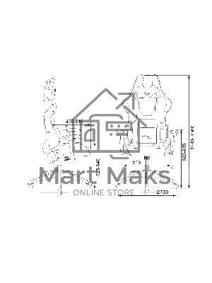 Кресло игровое Бюрократ VIKING 5 AERO WHITE черный/белый искусственная кожа