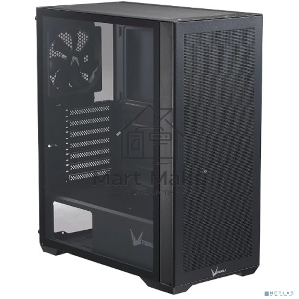 Компьютерный корпус Aerocool / Formula Air Power G5 черный без БП ATX 1x120mm 1xUSB3.0 1xUSB3.1 audio bott PSU