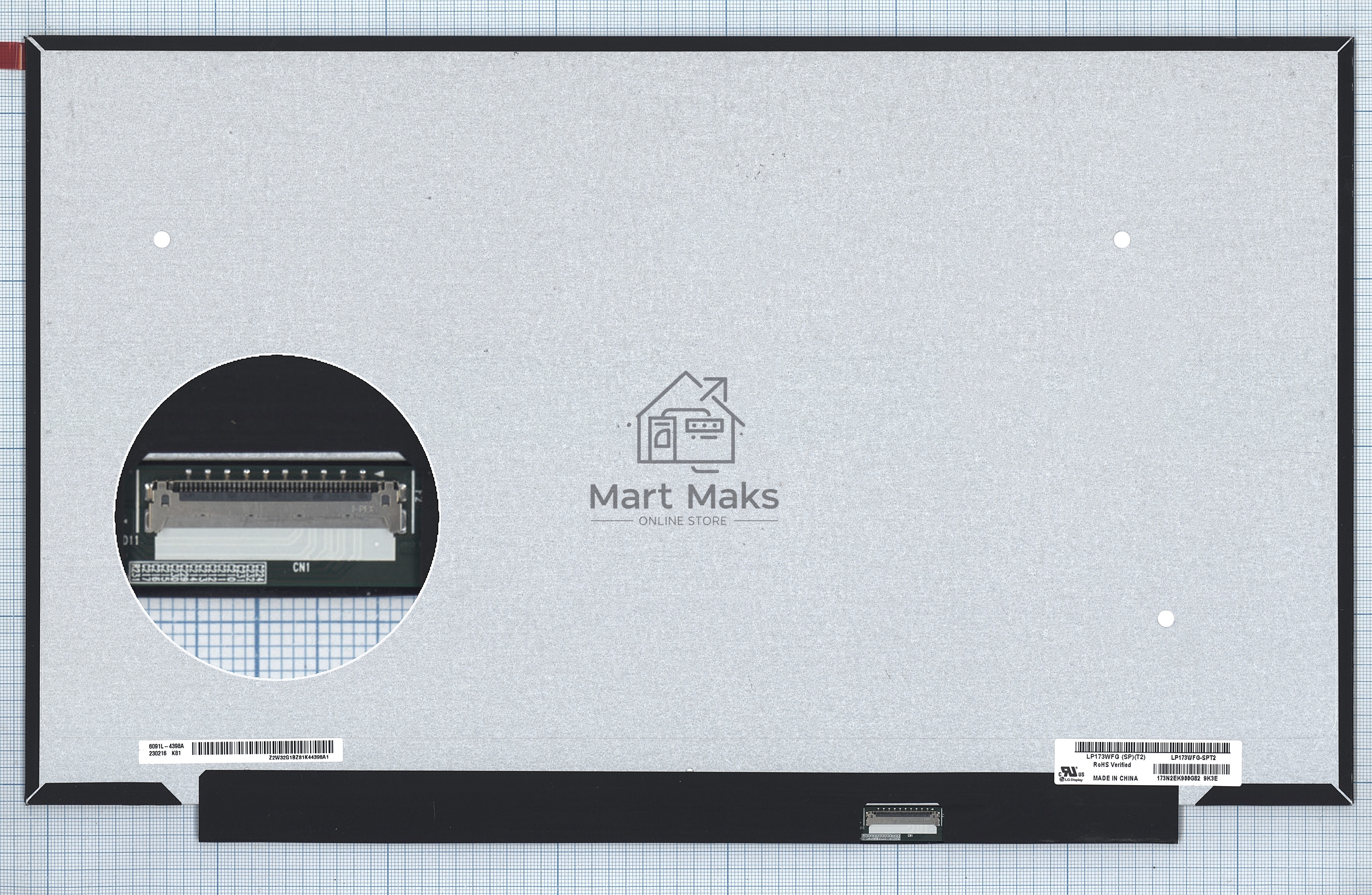 Матрица LP173WFG(SP)(T2)