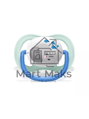 Соска-пустышка Philips Avent SCF080/05 Слон/Пингвин, 0-6 мес, 2 шт, для мальчиков