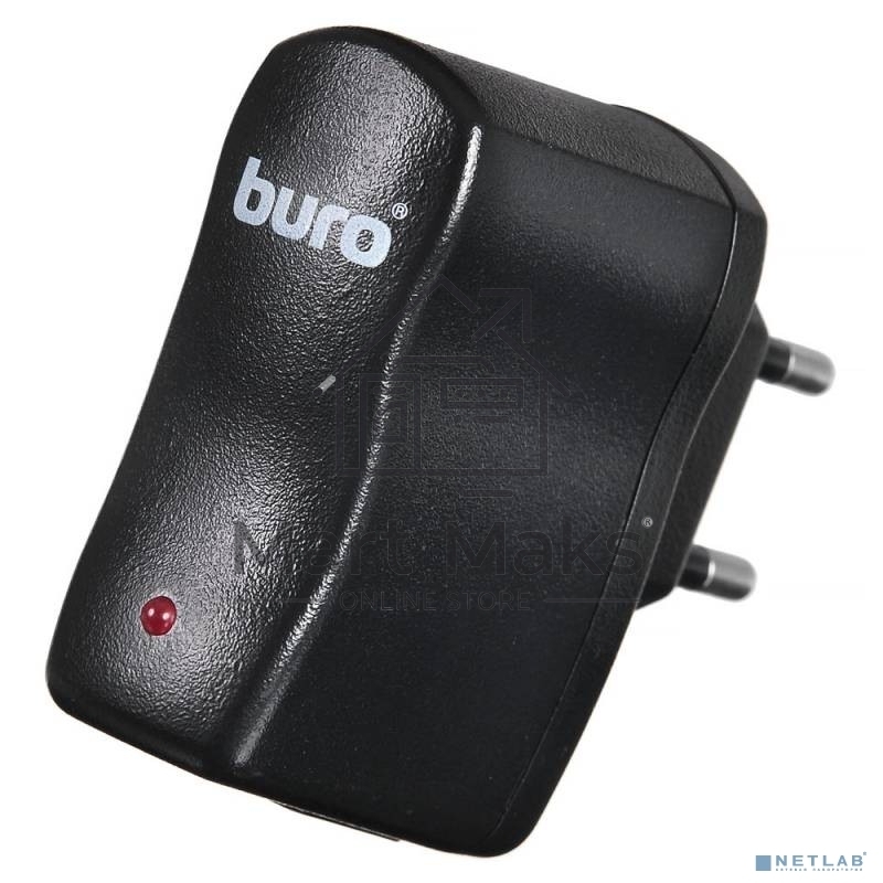 Сетевое зарядное устройство Buro XCJ-021-1A 1A универсальное черный