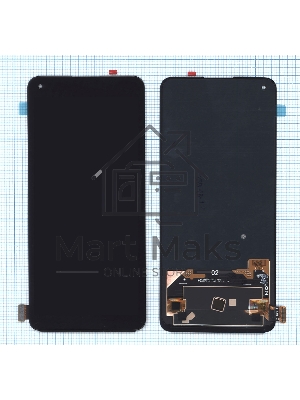 Дисплей для Realme GT Neo 3T в сборе с тачскрином черный