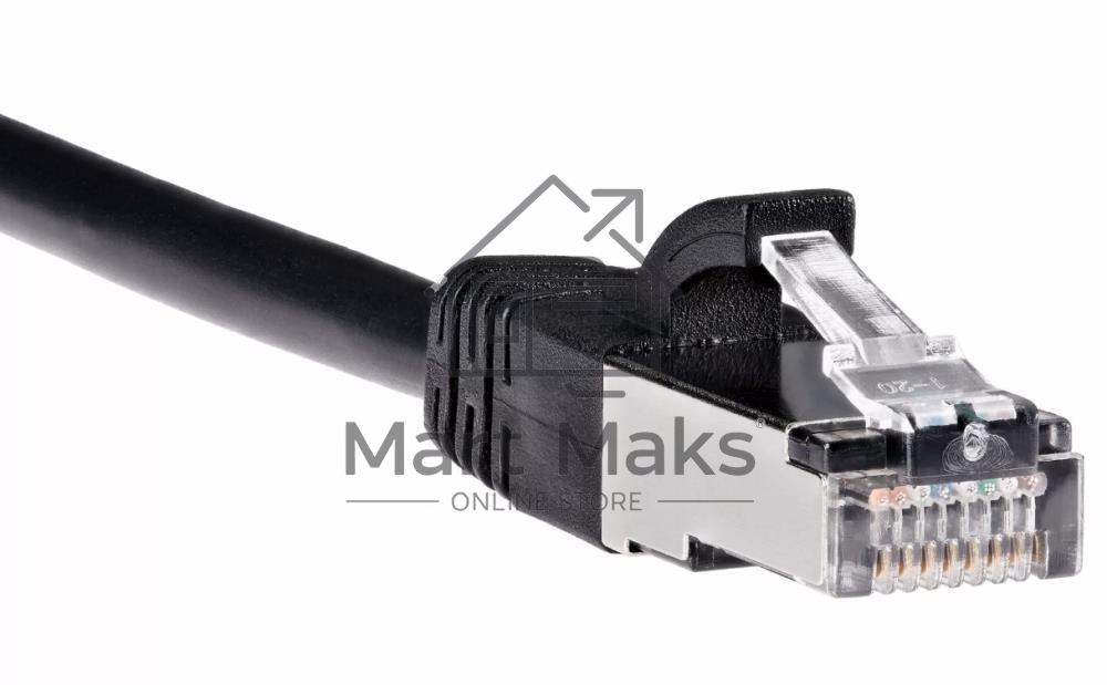 Кабель AOPEN PATCH CAT5E FTP 3M ANP522B-BK-3M черный