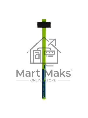 Кувалда Сибртех 4000 г, фибергласовая обрезиненная рукоятка Кувалда Сибртех 4000 г, фибергласовая обрезиненная рукоятка