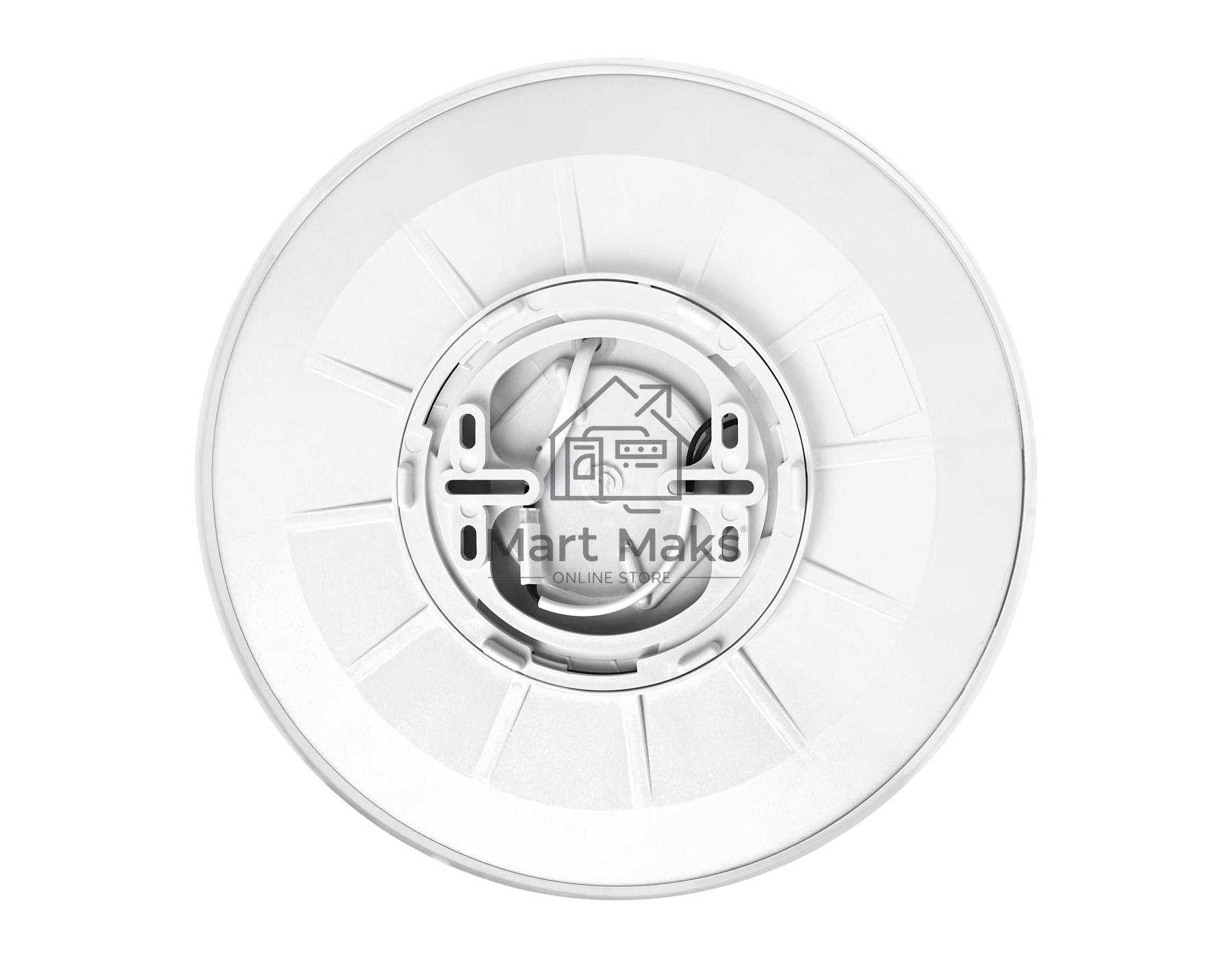 Потолочный светодиодный светильник Ambrella light FZ1202 WH белый IP54 27W 5000K D370*60 (без ПДУ)