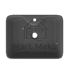 Тумба Bau Dream Blackwood 50 с дверцей, раковина BAU Cerama 48х37 темно-серая матовая, смеситель Hotel Dream, нерж. сталь