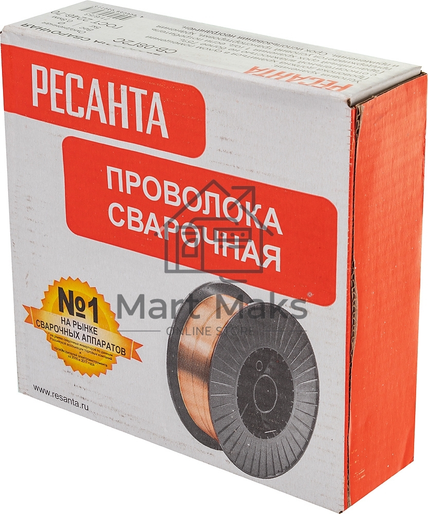 Проволока сварочная Ресанта 71/6/53 D0.8мм 5000гр