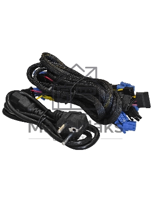 Блок питания серверный 1100W ExeGate EX292215RUS ServerPRO-1100RADS (ATX, for 3U+ cases, КПД 82% (80 PLUS), 14cm fan, 24pin, 2(4+4)pin, 6xPCIe, 8xSATA, 4xIDE, Cable Management, black)